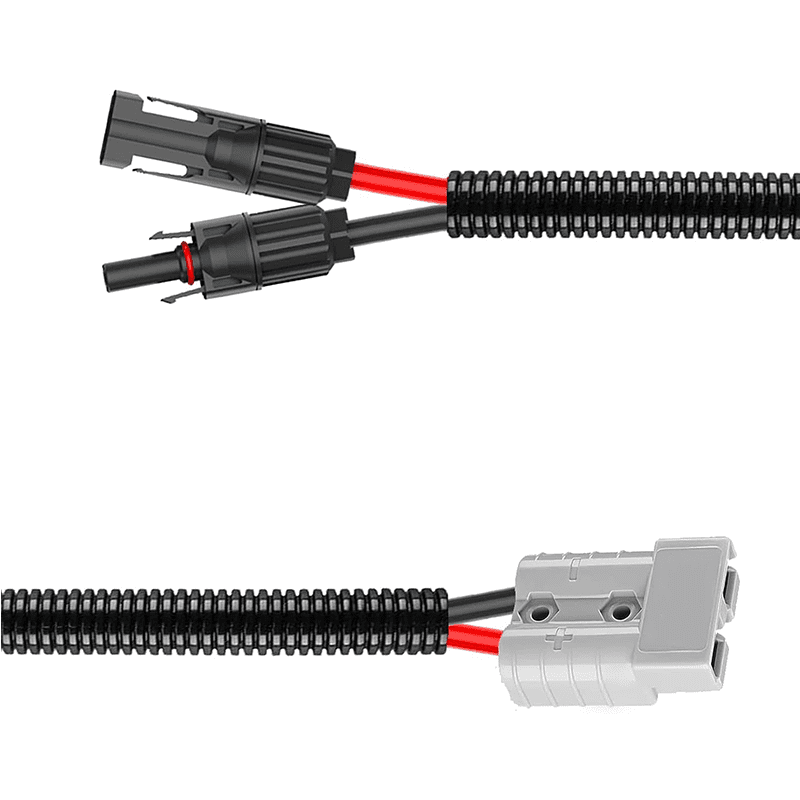 Anderson plug with wire connecting with Inverter