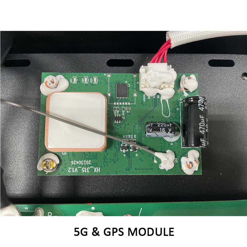 Truck battery 24v with gps 4g 5g module